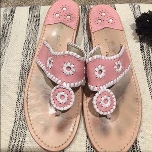 Pink Jack Rogers
